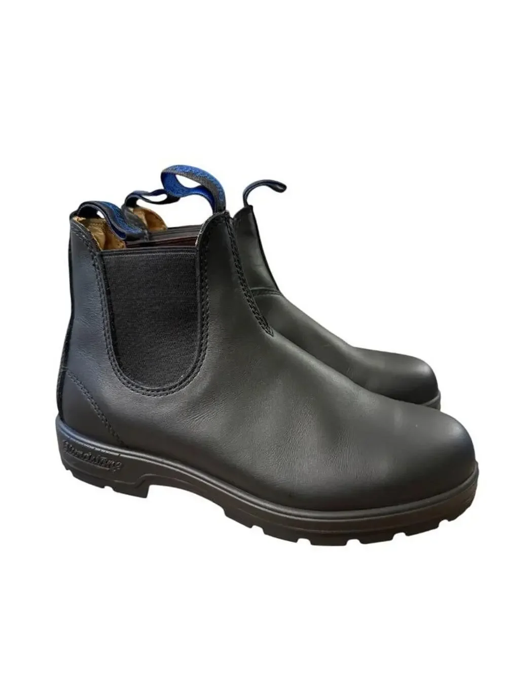 Blundstone Thermal Series Chelsea Boot Black Leather EUC Women US size 7.5 - Picture 1 of 7